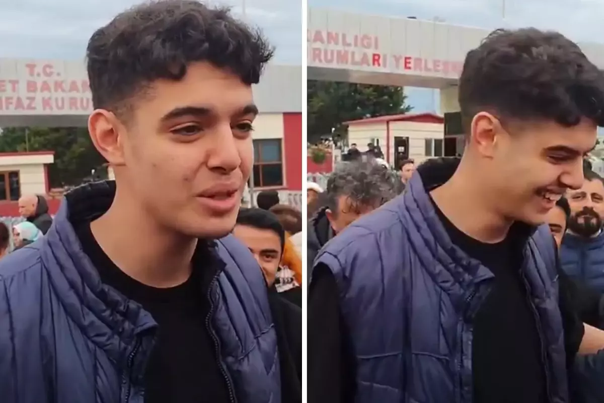 Tahliye edilen Berkay Gezgin\'den ilk açıklama: Her şey çok güzel olacak