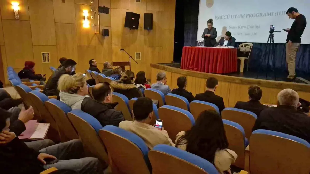 Bartın\'da 500 İşçi Kura ile Belirlendi