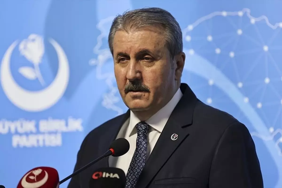 BBP Genel Başkanı Destici: Çin\'in Doğu Türkistan zulmü bitene kadar ithalatı durdurmalıyız