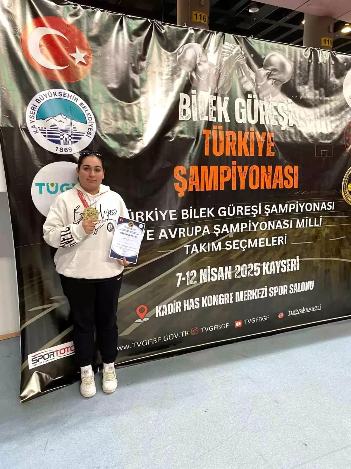 Berrak Dilay Top Türkiye Şampiyonu