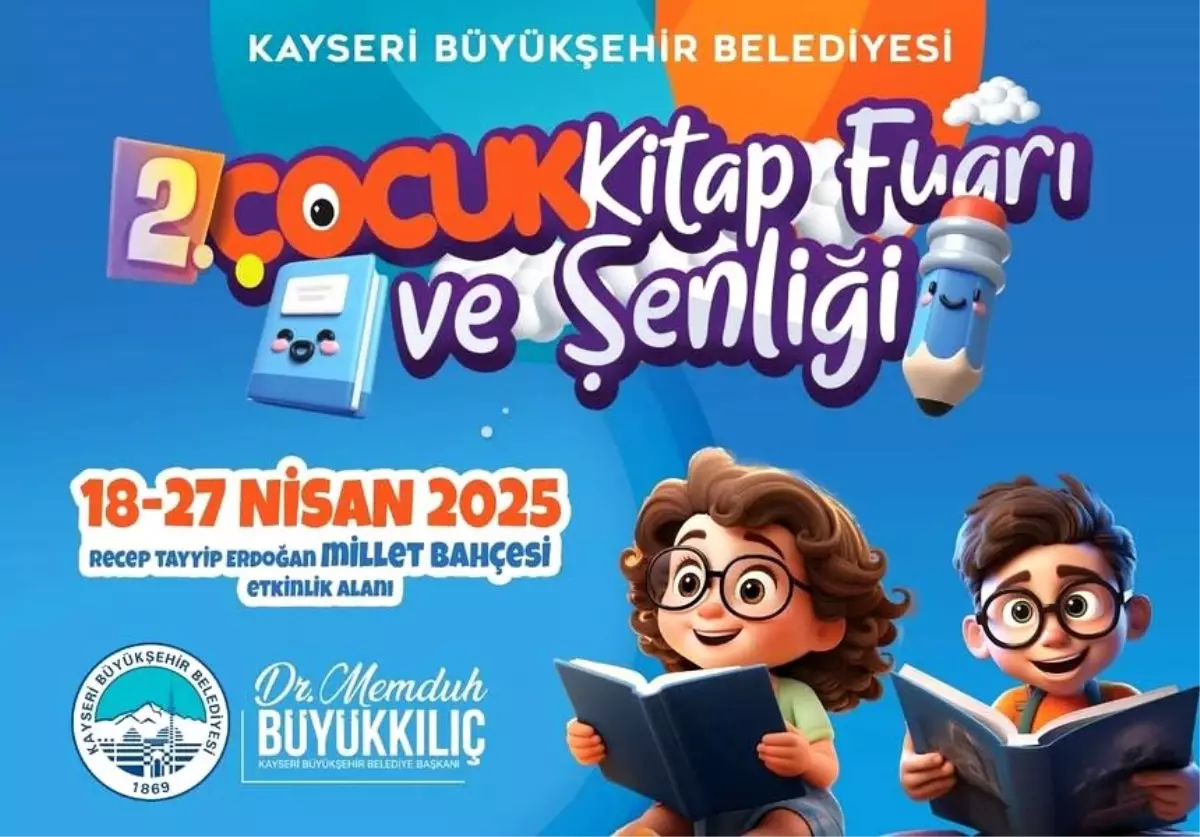 Büyükkılıç\'tan çocuklara müjde: Çocuk Kitap Fuarı ve Şenliği düzenlenecek