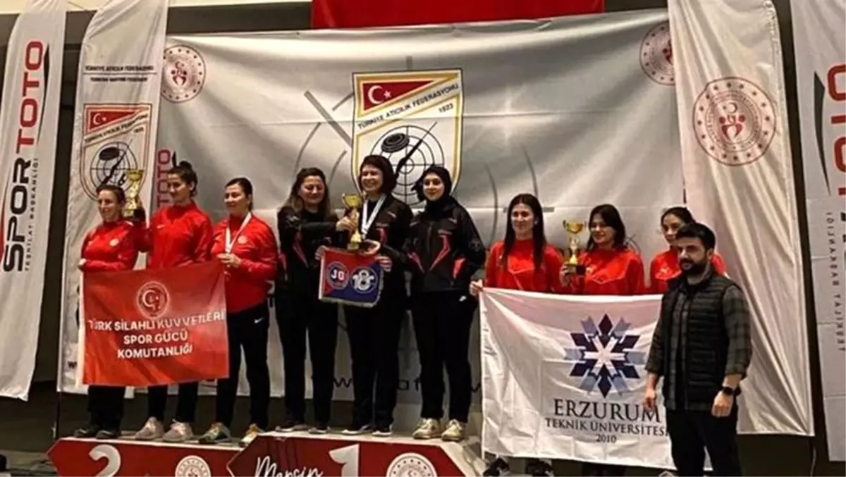 ETÜ Spor Kulübü, Havalı Silahlar Şampiyonası\'nda Türkiye 3.sü