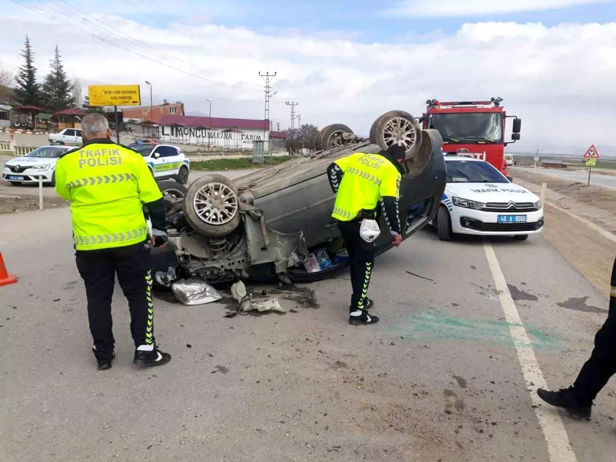 Kahramanmaraş\'ta Trafik Kazası: 2 Yaralı