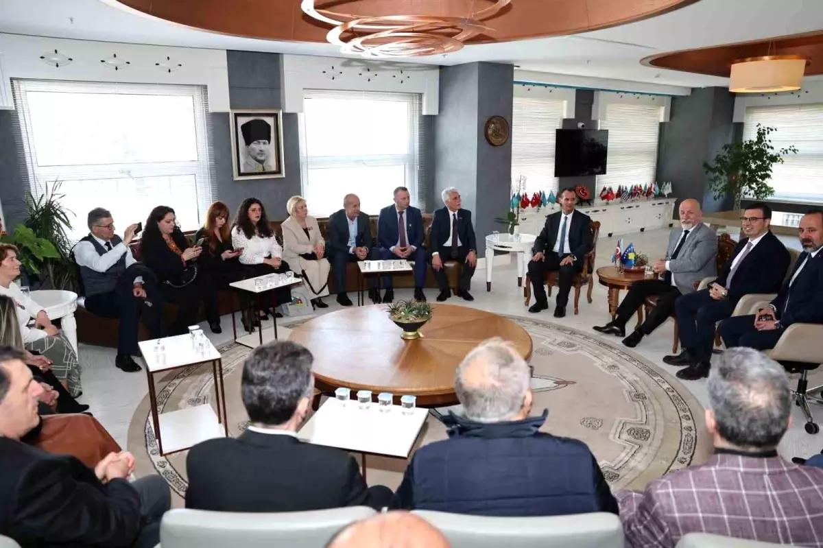 Nilüfer Belediyesi, Kosova\'nın Peja Belediyesi Heyetini Ağırladı
