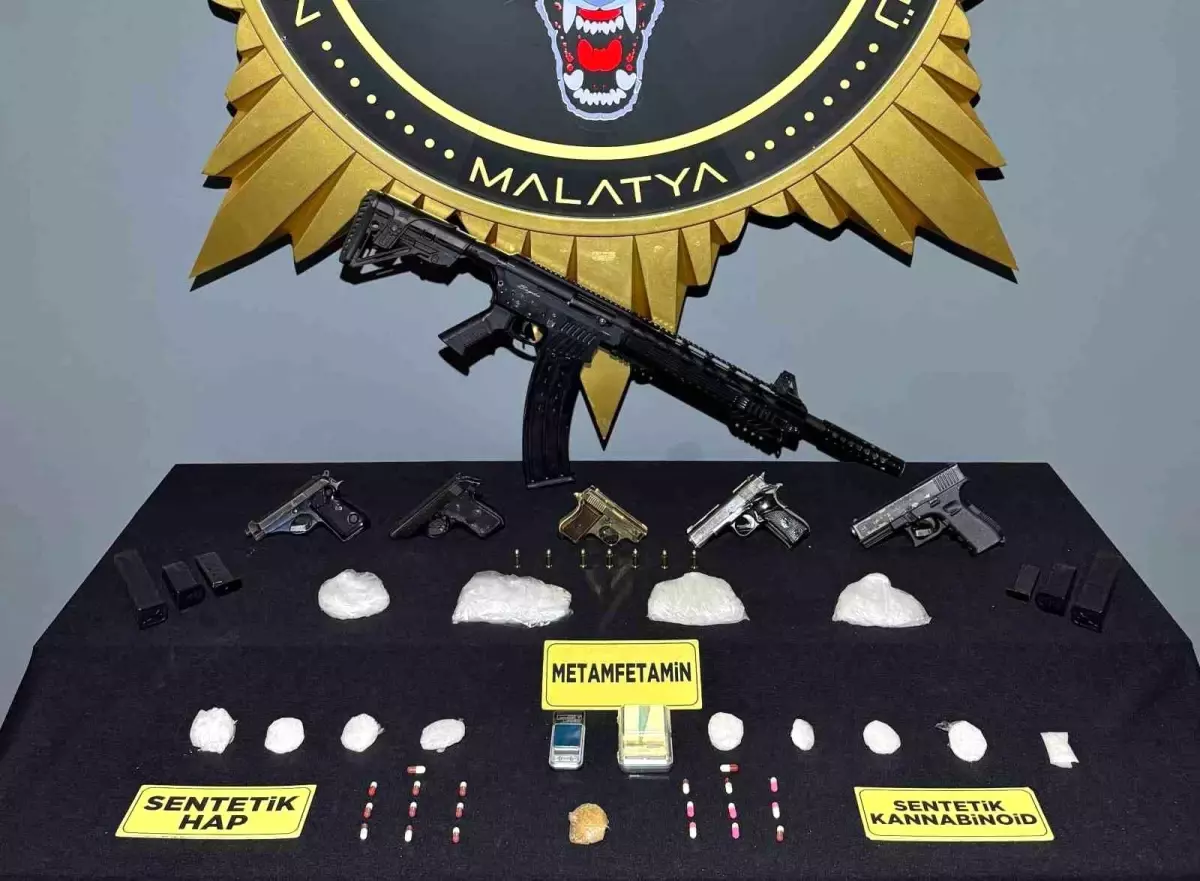 Malatya\'da Uyuşturucu Operasyonu: 2 Tutuklama