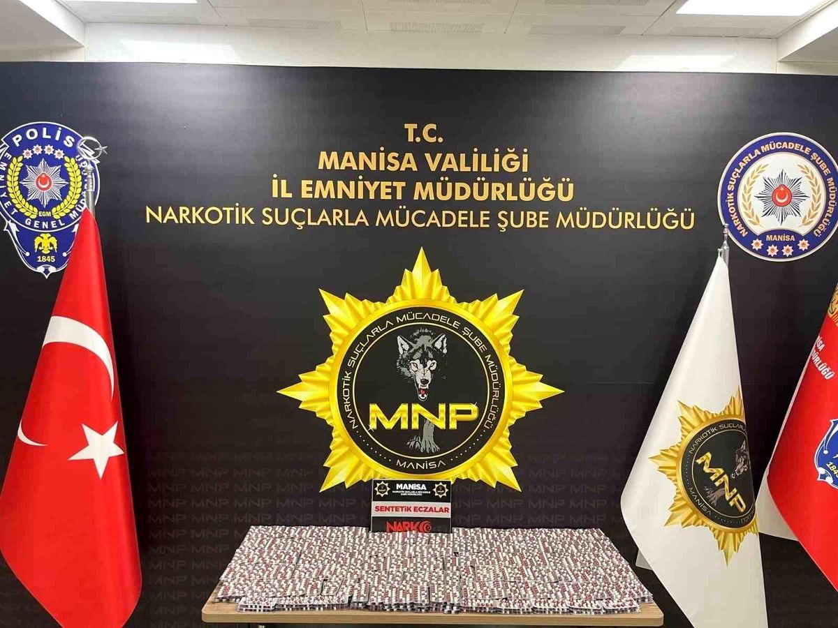 Manisa\'da Uyuşturucu Operasyonu