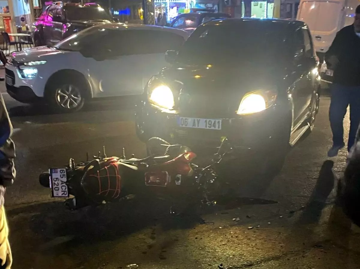 Tekirdağ\'da Motosiklet Kazası