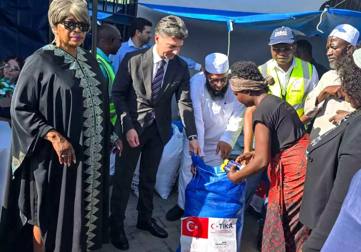 TİKA\'dan Zambiya\'ya Gıda Desteği