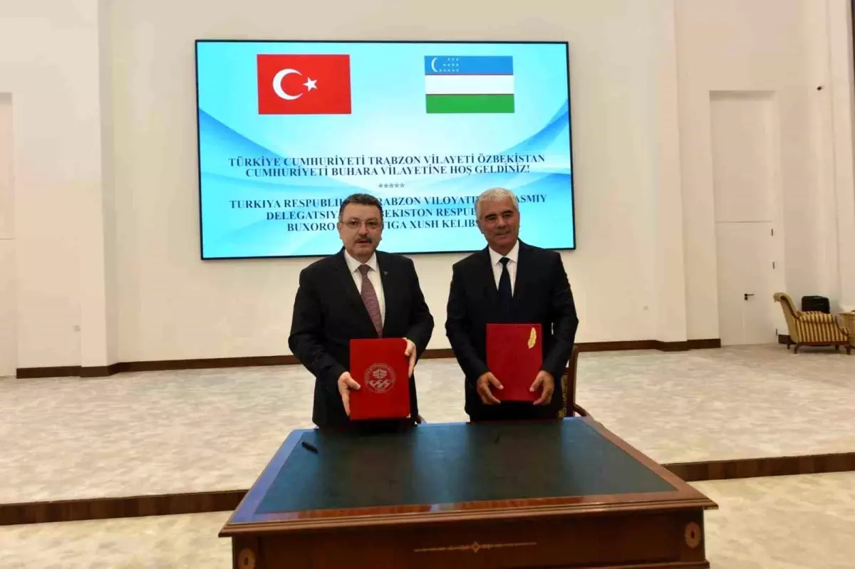 Trabzon ve Buhara Kardeş Şehir Oldu