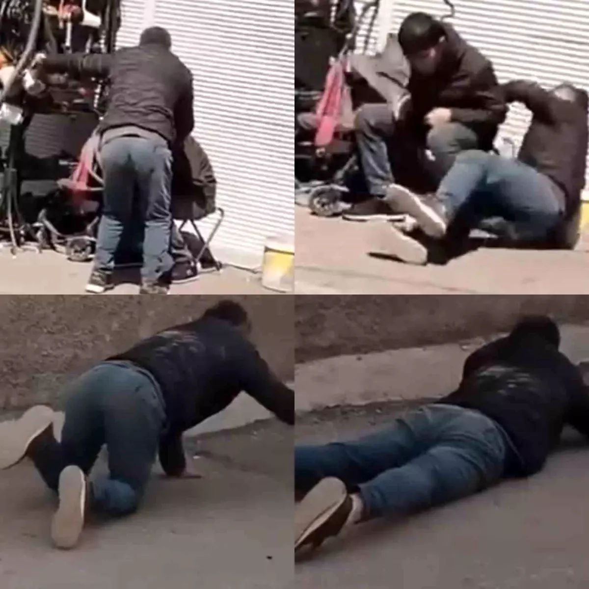 Adana\'da Uyuşturucu Krizi: Şahıslar Yol Ortasında Emekledi