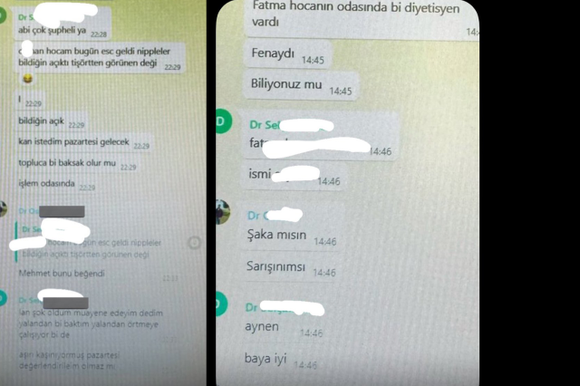 Asistan Doktorlar, Müstehcen Yazışmaları Sebebiyle Görevden Uzaklaştırıldı