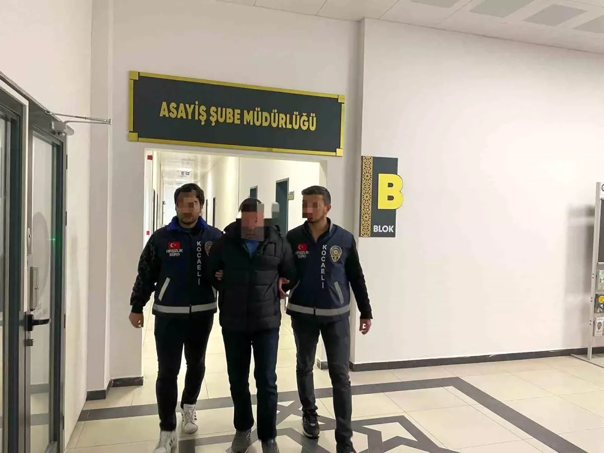 Kocaeli\'de Hırsızlık Şüphelisi Tutuklandı