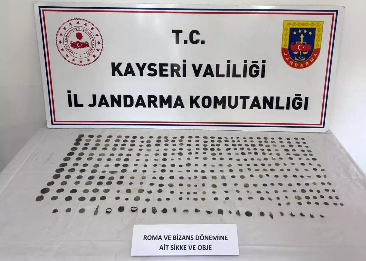 Kayseri\'de Tarihi Eser Operasyonu