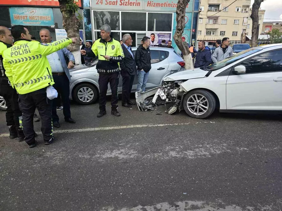 Siirt\'te Zincirleme Kaza: Maddi Hasar