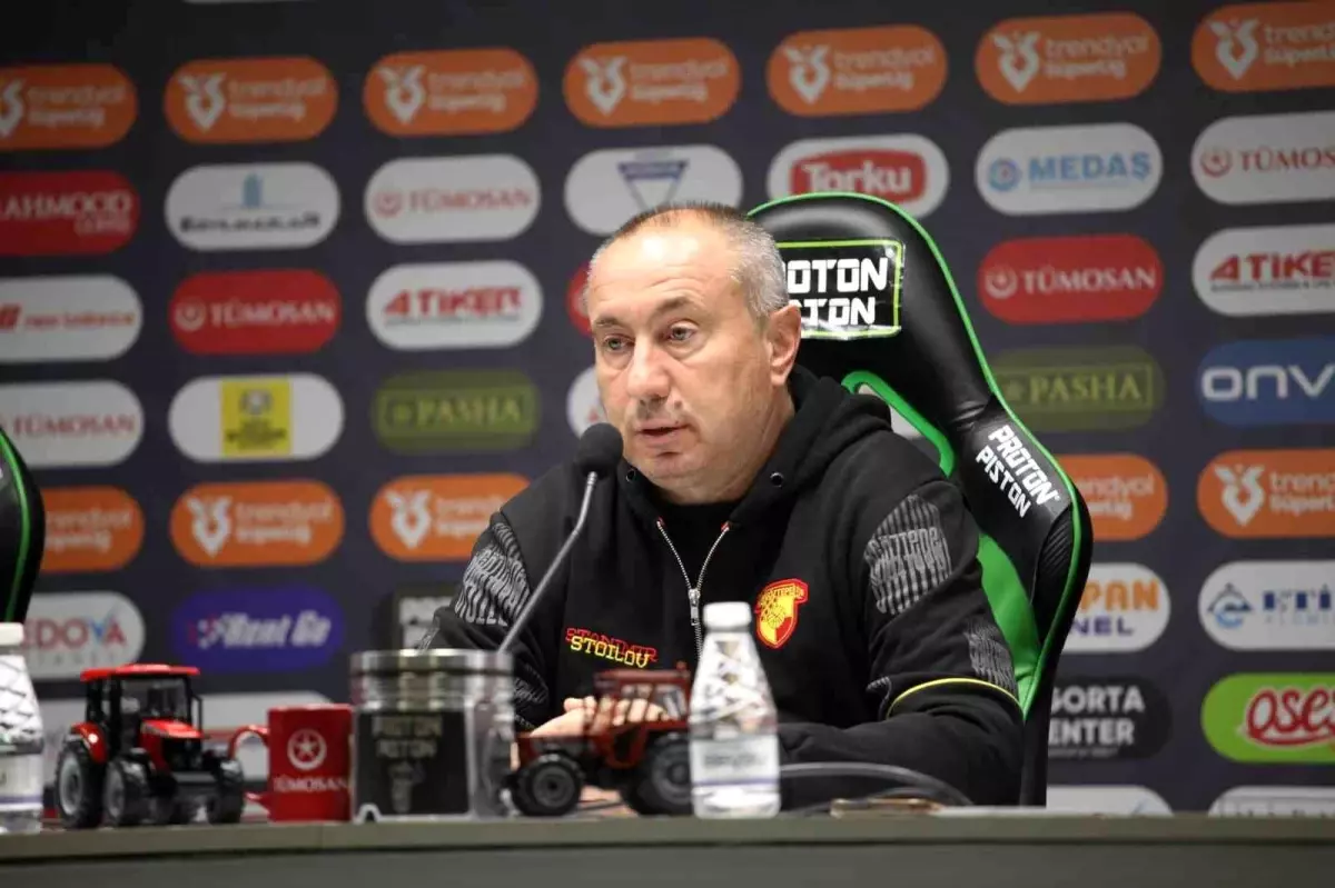 Göztepe Teknik Direktörü Stoilov\'un Açıklamaları