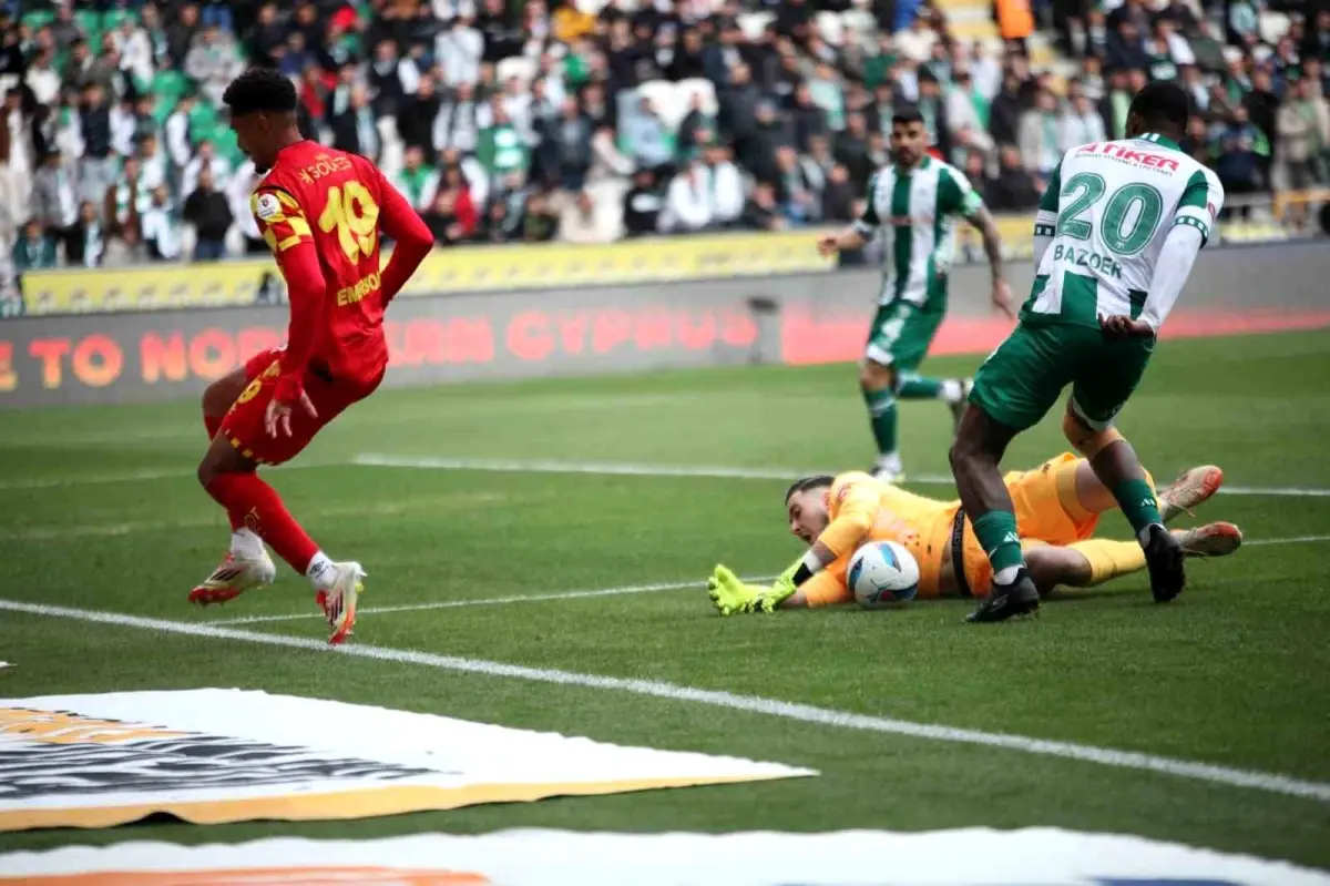 Konyaspor Göztepe\'yi 1-0 Yendi