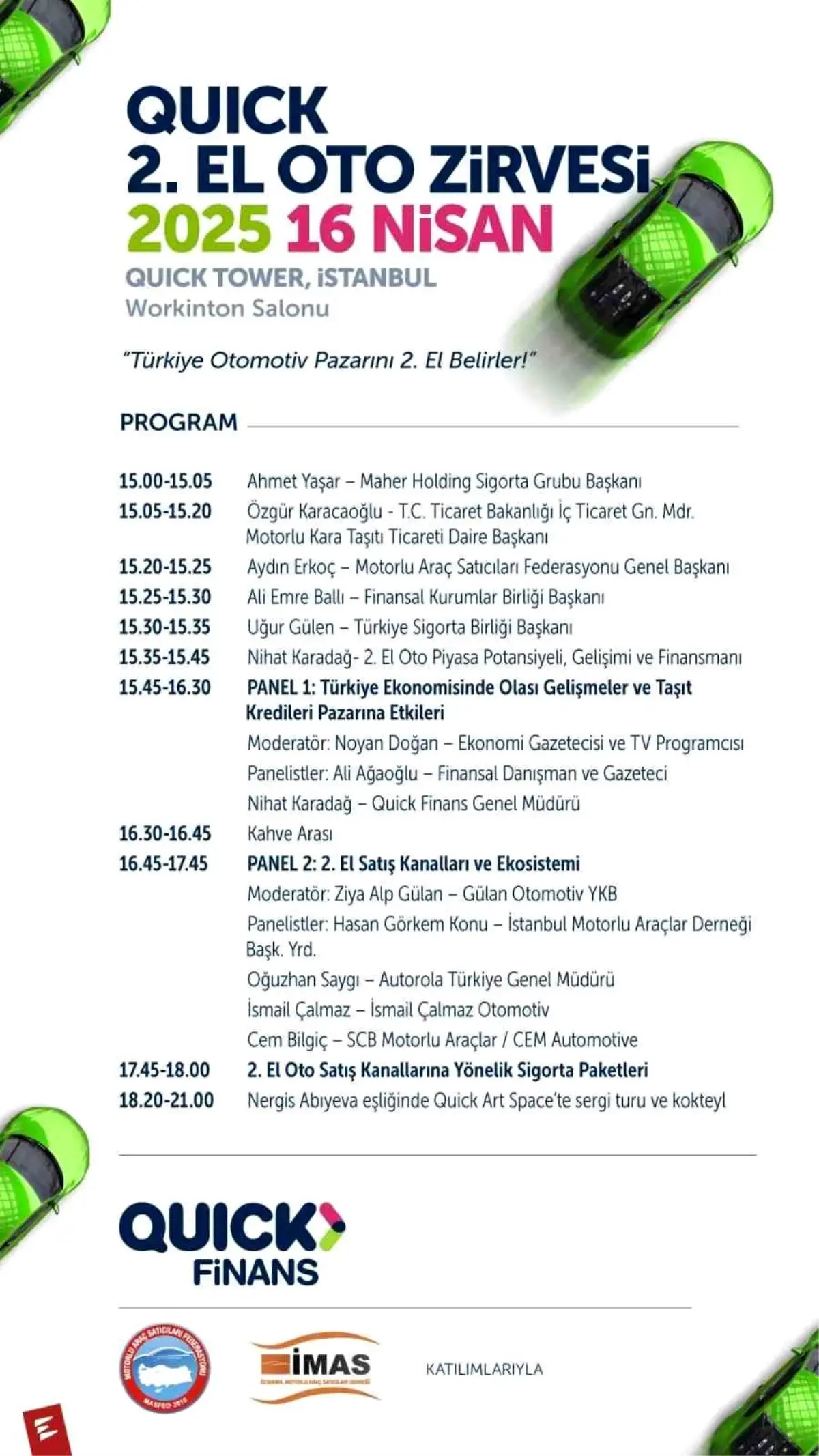 Türkiye\'nin İlk 2. El Oto Zirvesi İstanbul\'da