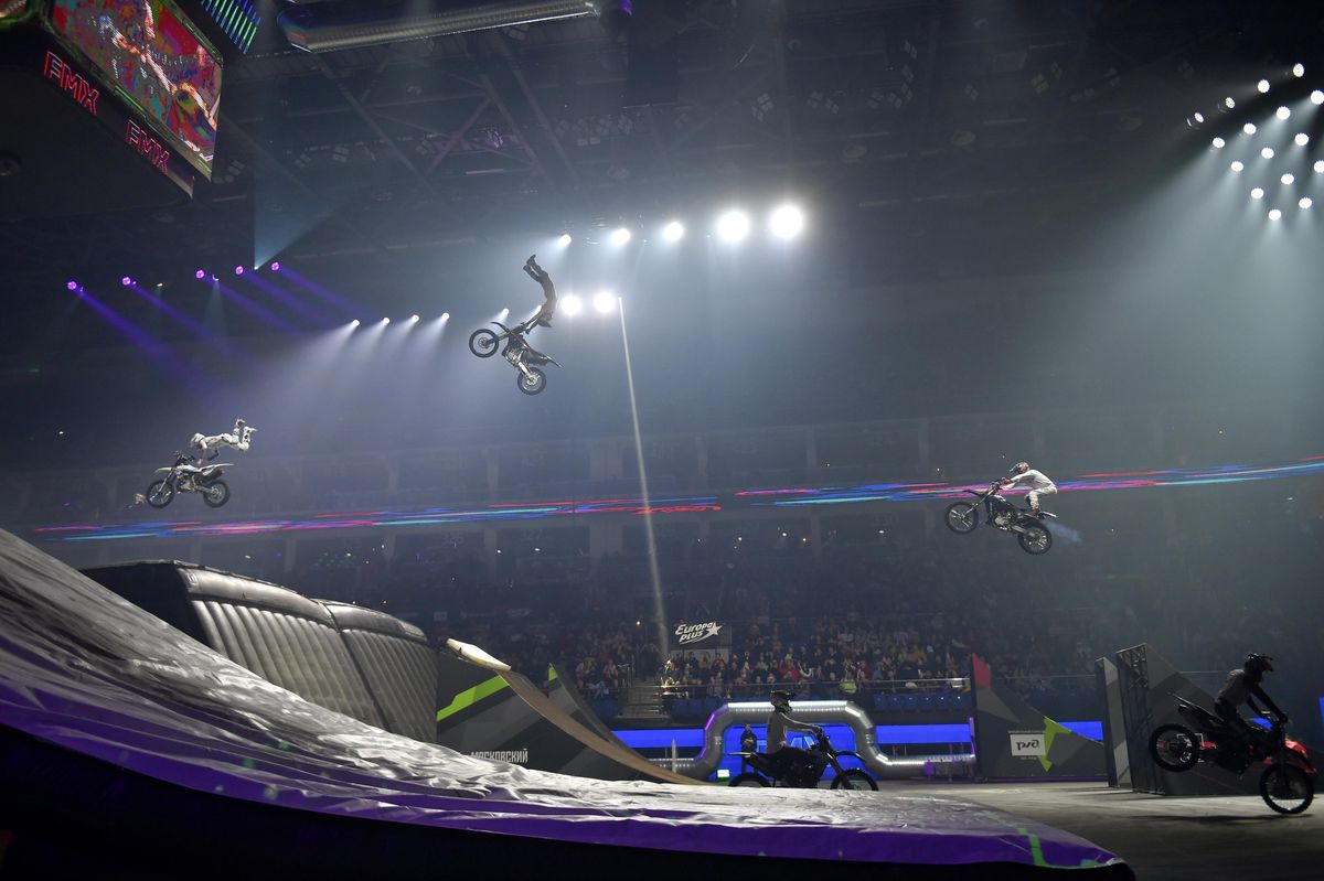 Moskova\'da Ekstrem Sporlar Festivali