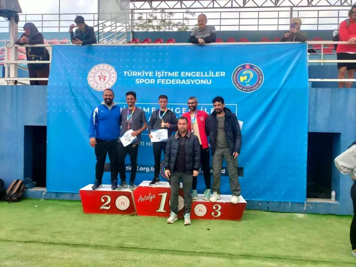 Yusuf Baydur Atletizmde Türkiye Birincisi Oldu