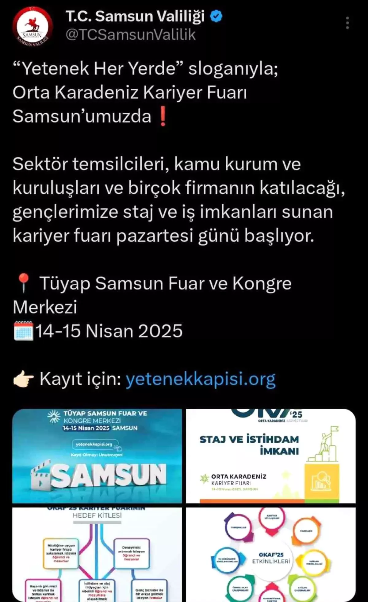 Orta Karadeniz Kariyer Fuarı 2025