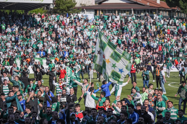 Tarihi geri dönüş başladı! Bursaspor, şampiyon oldu