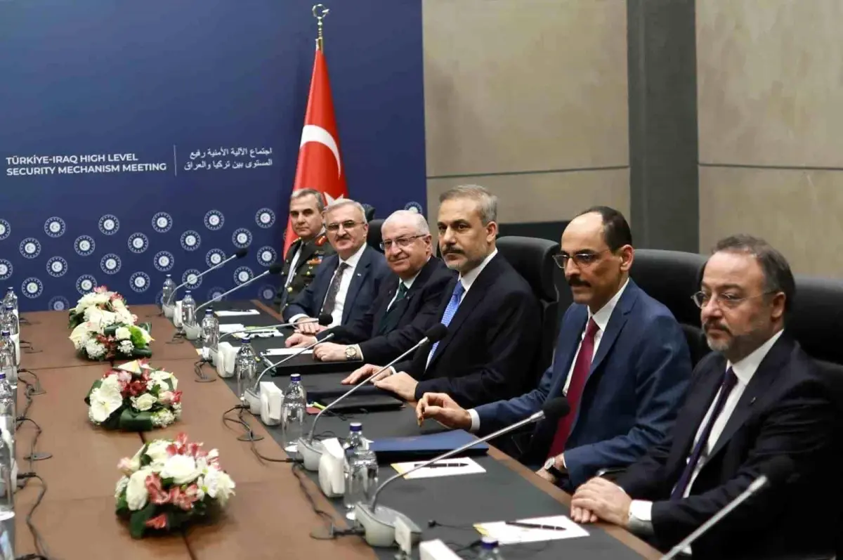 Türkiye-Irak Güvenlik Toplantısı Antalya\'da Yapıldı