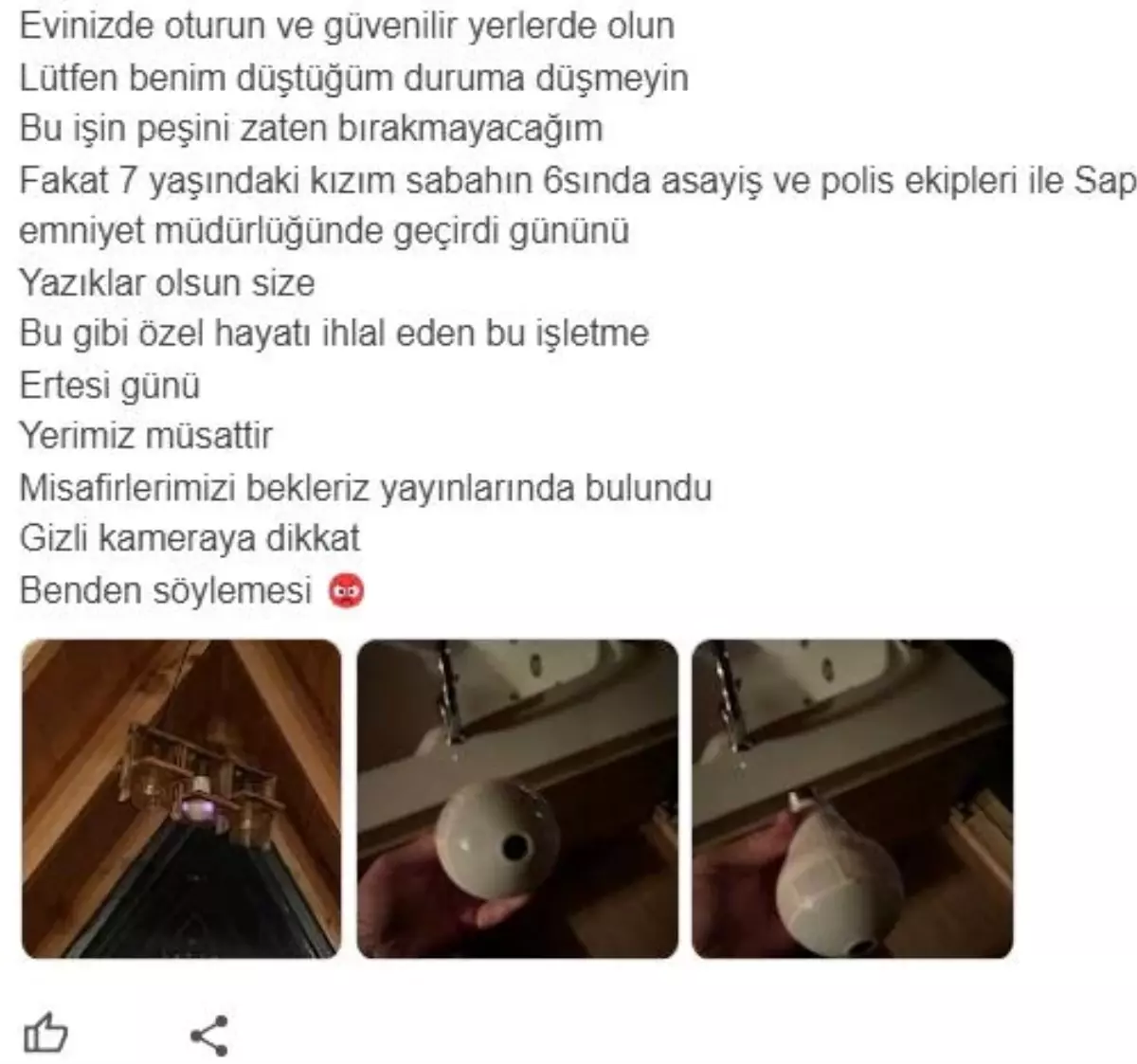 Sapanca\'da Bungalovda Gizli Kamera Skandalı