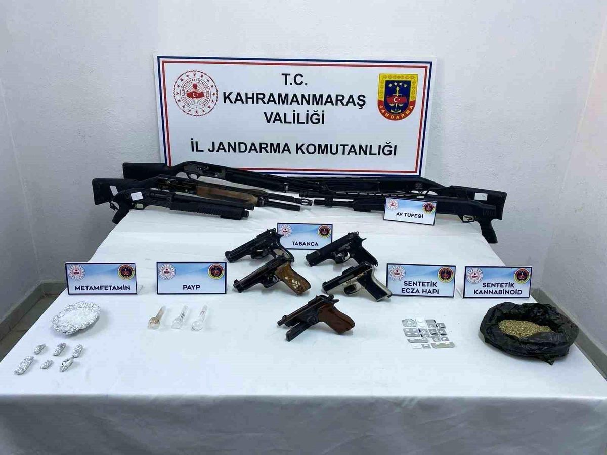 Kahramanmaraş\'ta Uyuşturucu Operasyonları: 101 Tutuklama