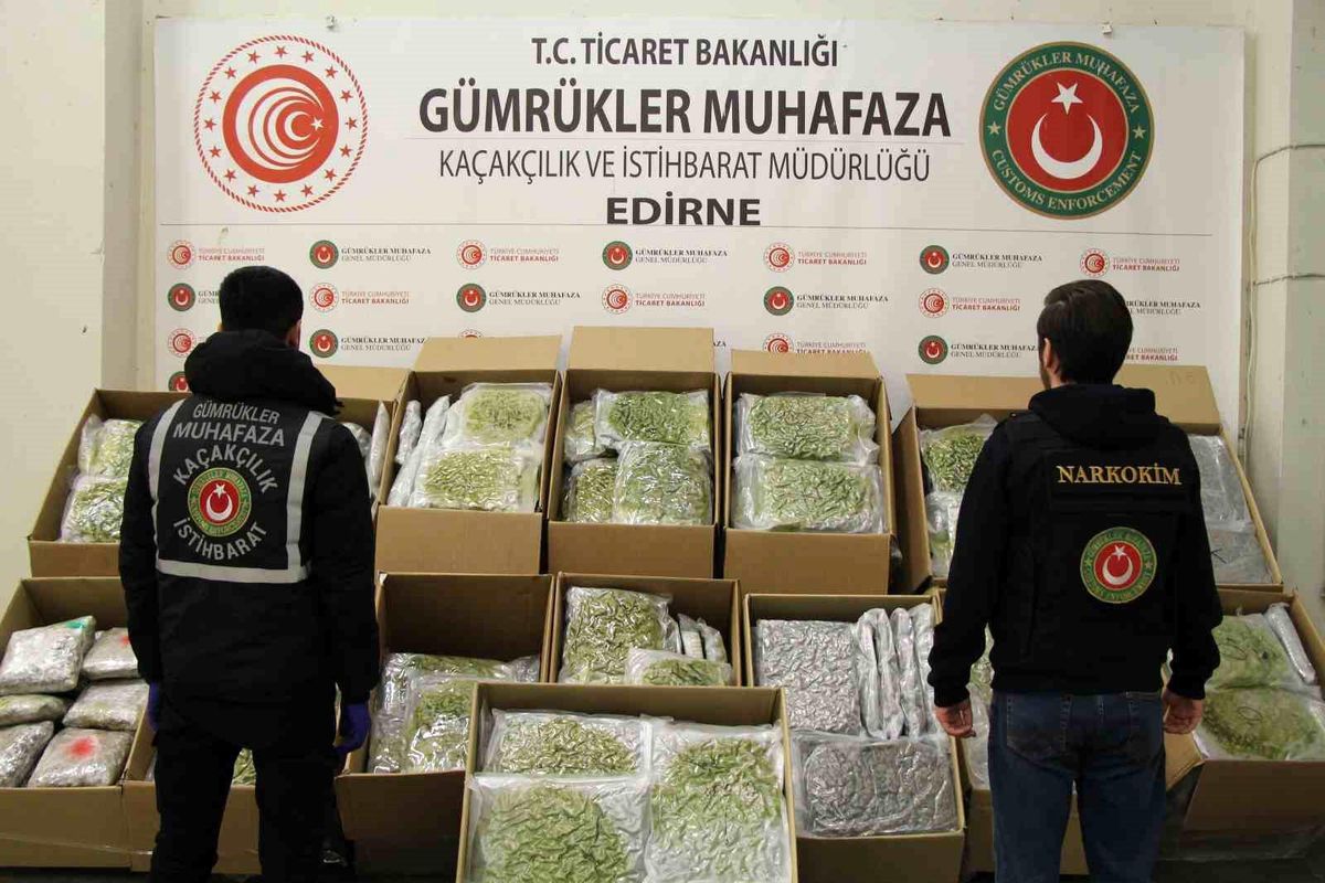 Kapıkule\'de 492 kg Uyuşturucu Ele Geçirildi
