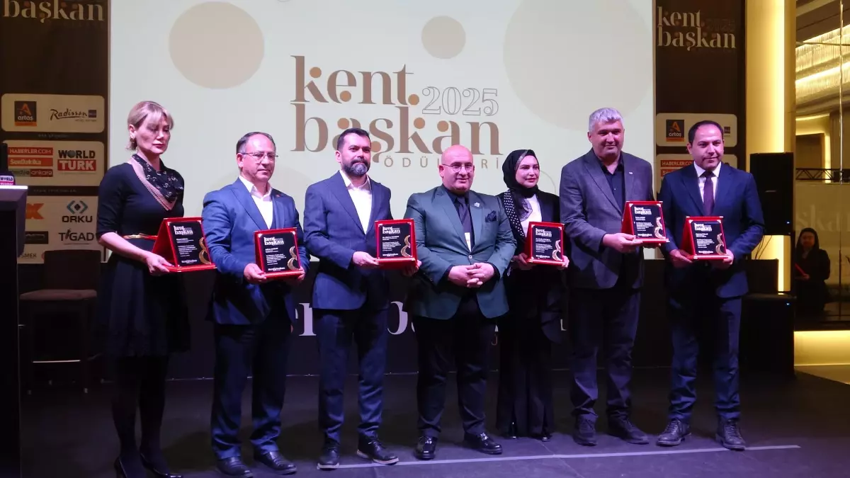 Kent&Başkan 2025 Ödülleri Kayseri\'de Sahiplerini Buldu