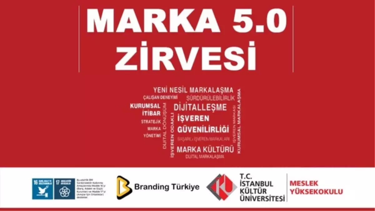 Marka 5.0 Zirvesi 18 Nisan\'da Dijitalleşme ve Sürdürülebilirlik Temalarıyla Gerçekleşecek