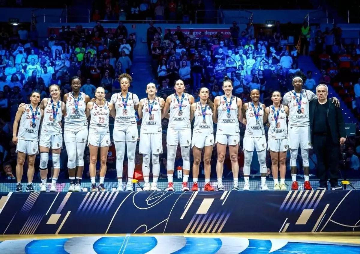 ÇBK Mersin EuroLeague\'de İkinci Oldu