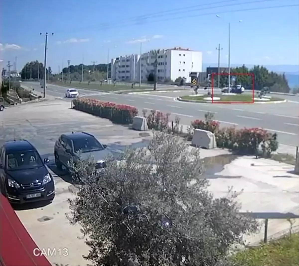 Edremit\'te Kaza: Motosiklet Sürücüsü Yaralandı