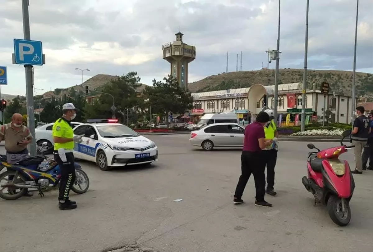 Beypazarı\'nda Motosiklet Denetimi