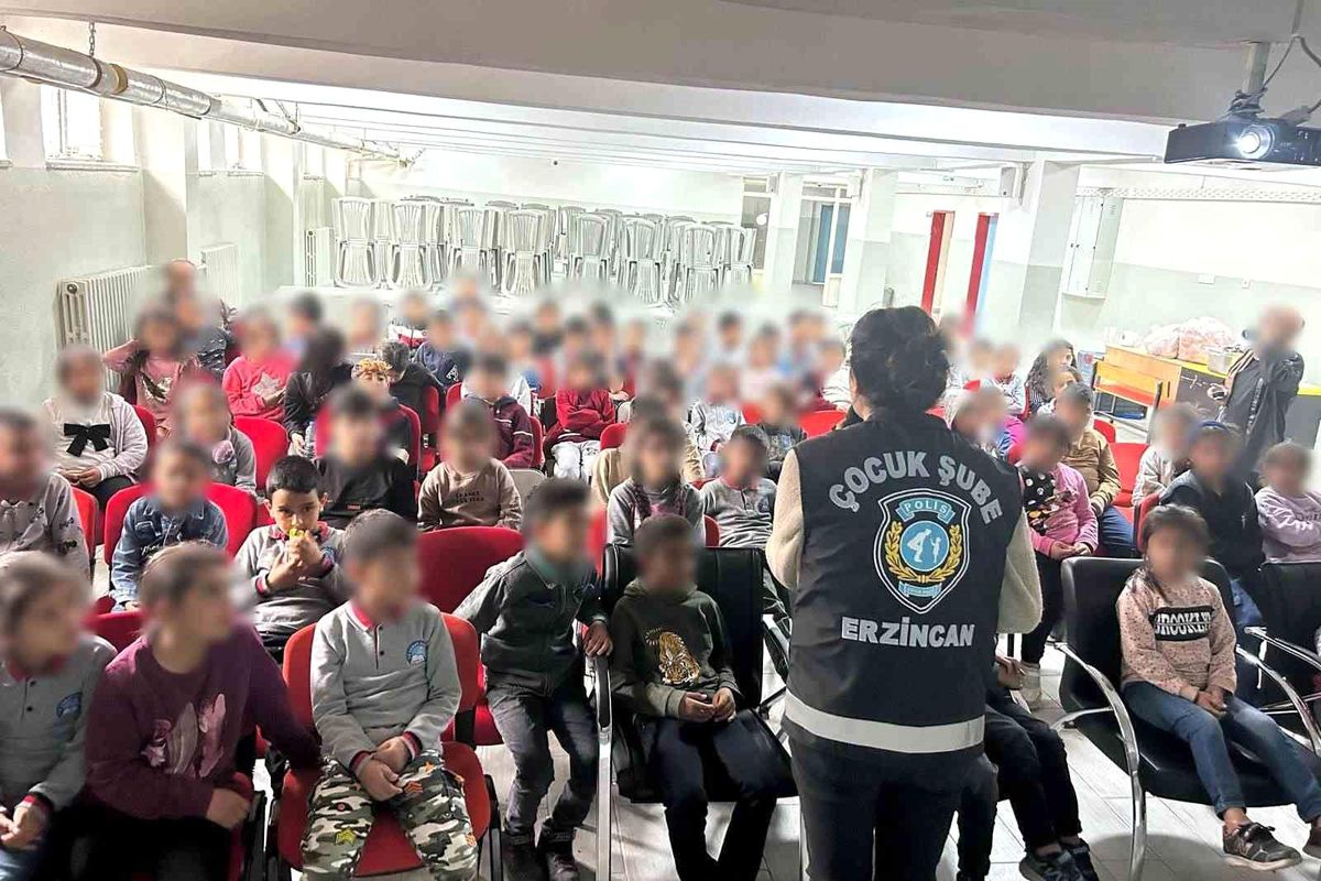 Erzincan\'da Öğrencilere Güvenlik Eğitimleri