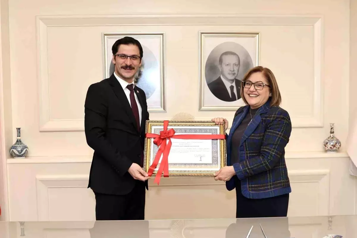 Gaziantep Büyükşehir\'e iki önemli belge