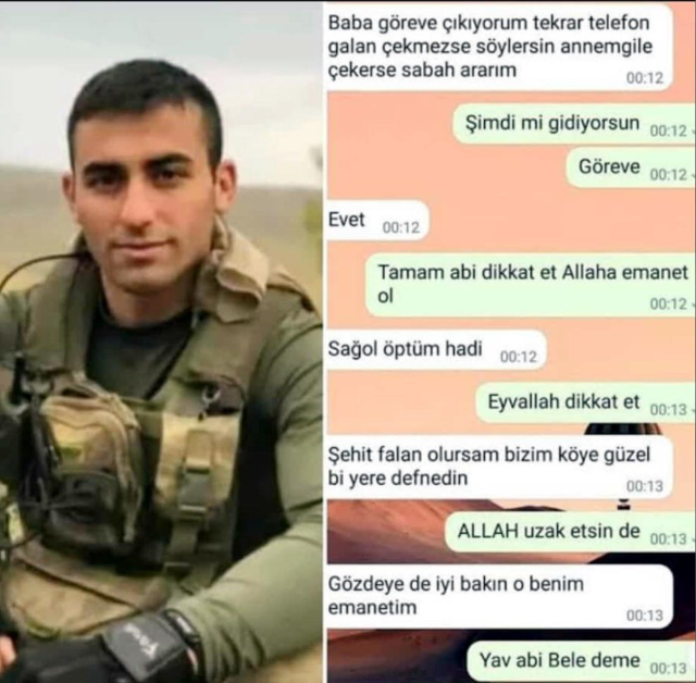 Naaşı 3 yıl sonra bulunan şehidin son isteği yerine getirildi