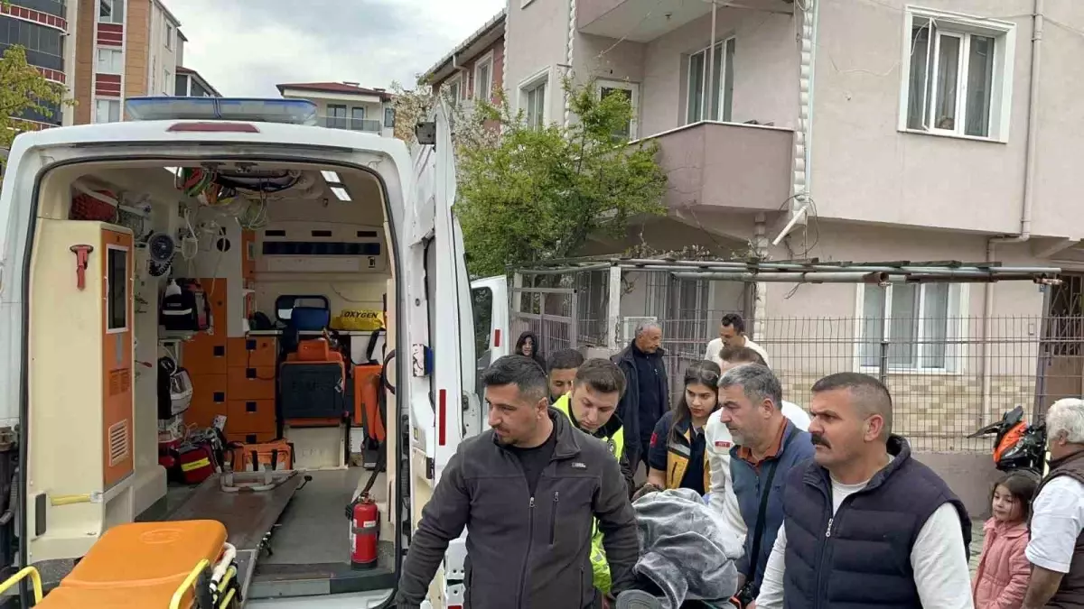 Kaçan Motosikletli Kaza Yaptı