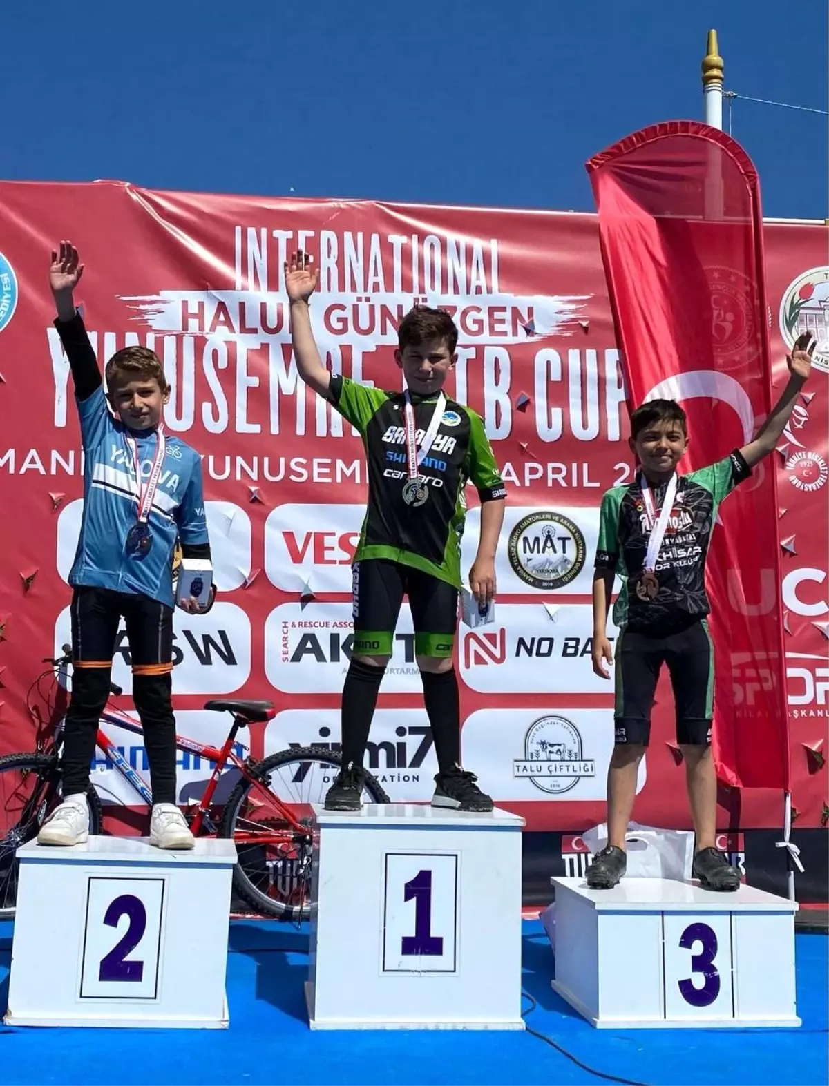 Yuşa Kerim Kaba, Dağ Bisikleti Şampiyonasında Türkiye Birincisi Oldu
