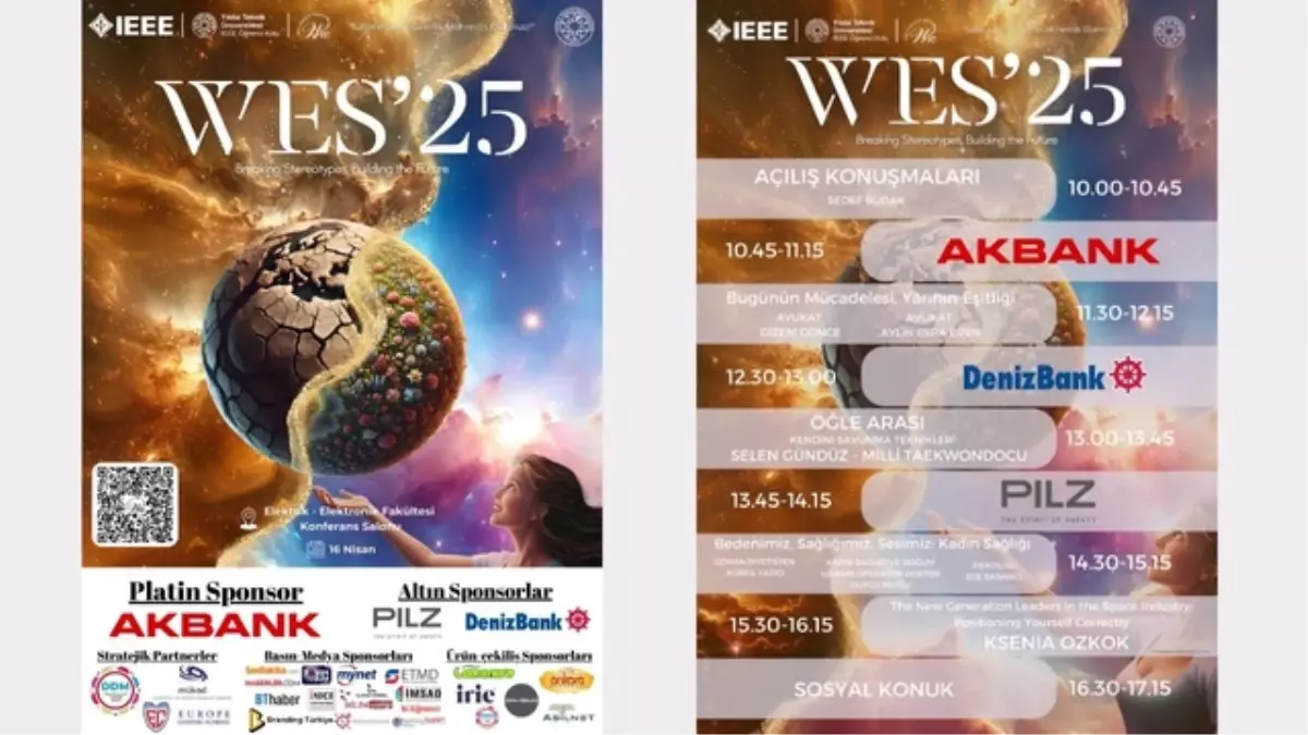 WES\'25 Etkinliği 16 Nisan\'da Gerçekleşecek