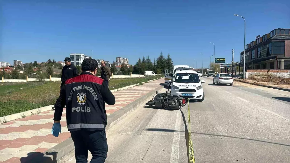 Uşak\'ta Motosiklet Kazasında Sürücü Hayatını Kaybetti