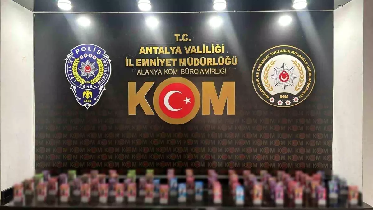 Antalya\'da Kaçakçılık Operasyonu: 1 Tutuklama, 17 Şüpheli