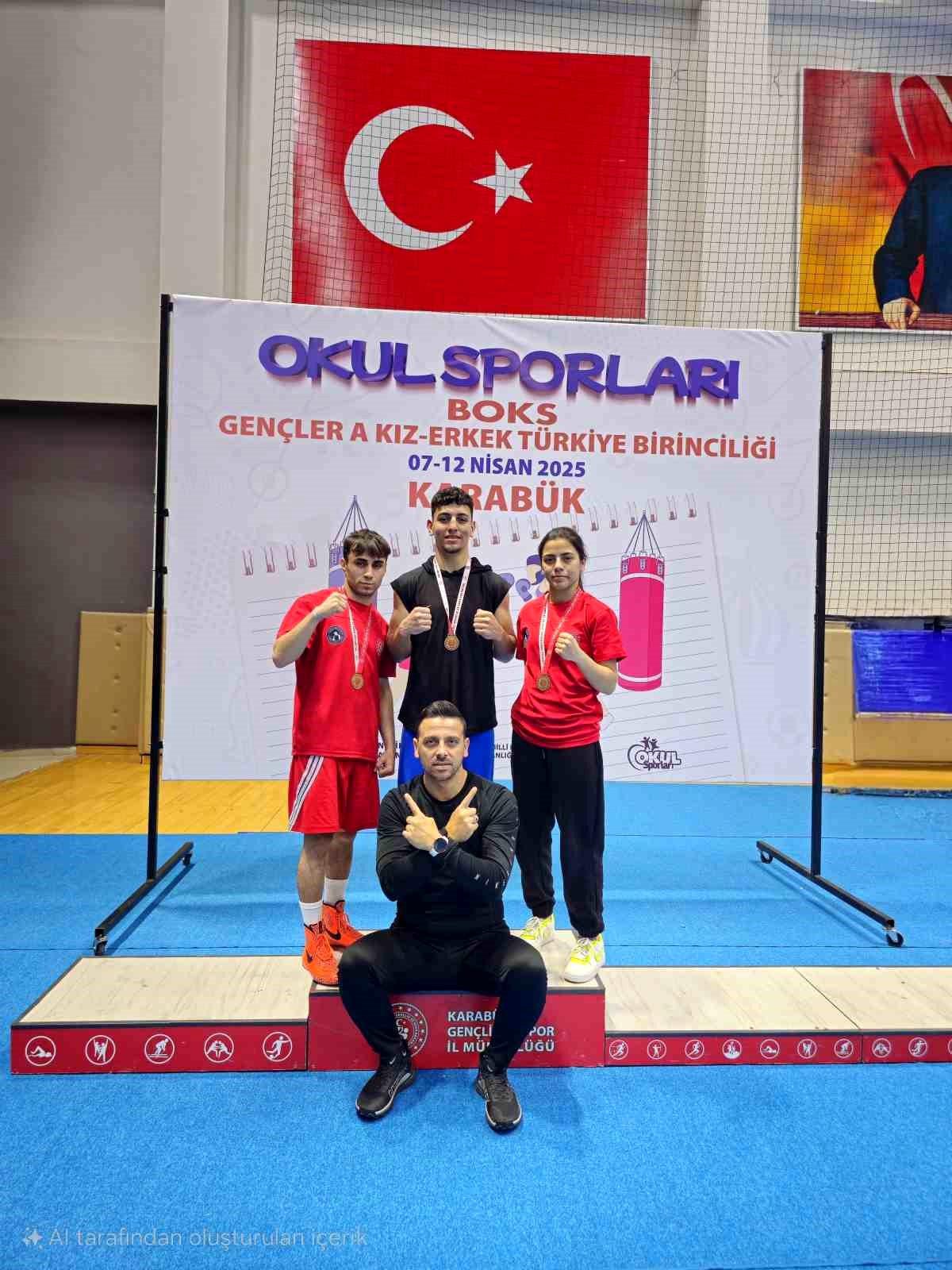Aydınlı Boksörlerden 3 Altın Madalya