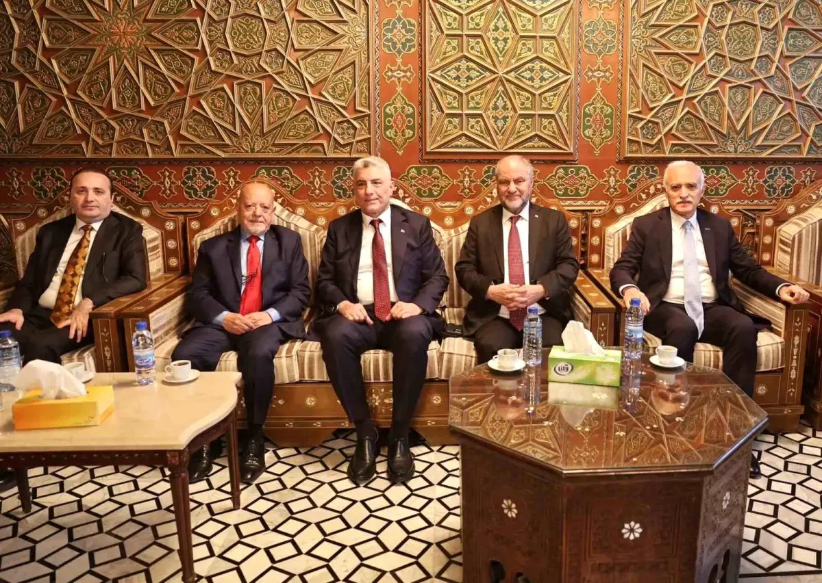 Bakan Bolat: "Yeni Suriye\'nin istikrarı, bütünlüğü, birliği ve iyi, güçlü ekonomiye sahip olması için ortak çalışmaya hazırız"