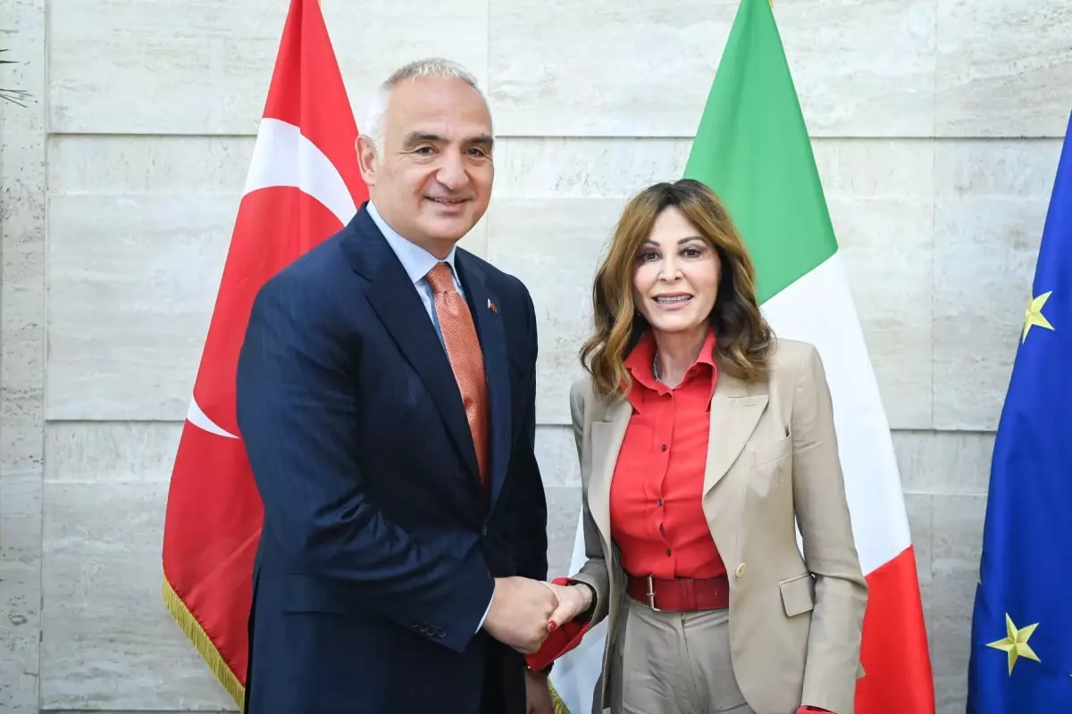 Kültür ve Turizm Bakanı Ersoy\'un Roma Ziyareti