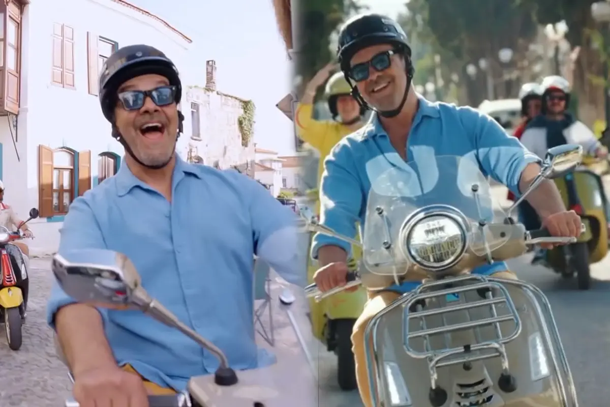 Dünyaca ünlü markanın reklam yüzü olan Beyazıt Öztürk\'ten motosikletle özgürlük turu