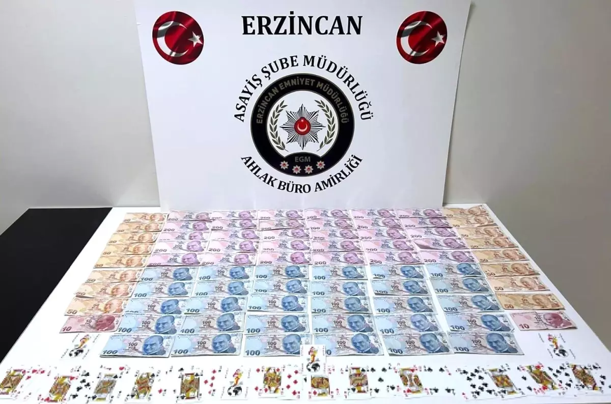Erzincan\'da Kumar Operasyonu: 120 Bin TL Ceza!