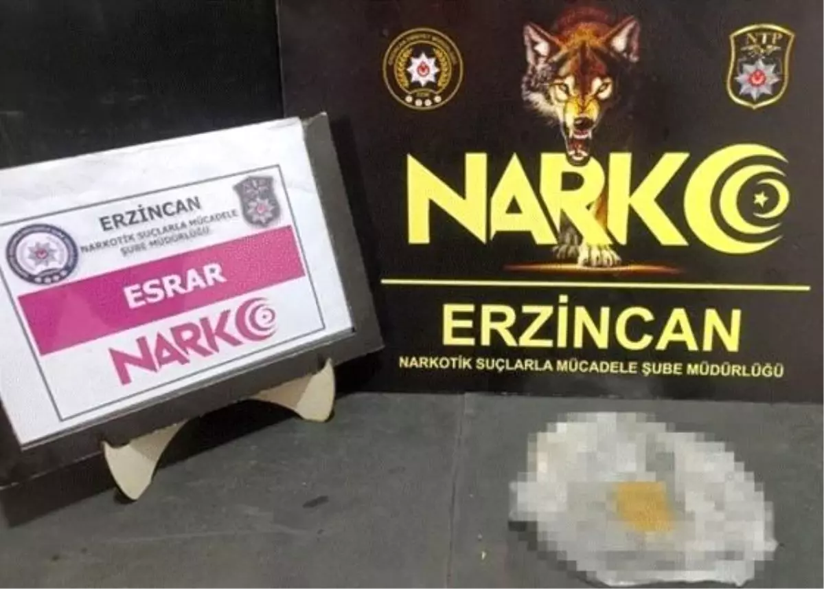 Erzincan\'da Uyuşturucu Operasyonu