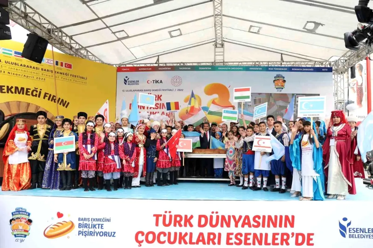 15. Uluslararası Barış Ekmeği Festivali\'nde Dünya Çocukları Bir Araya Geliyor