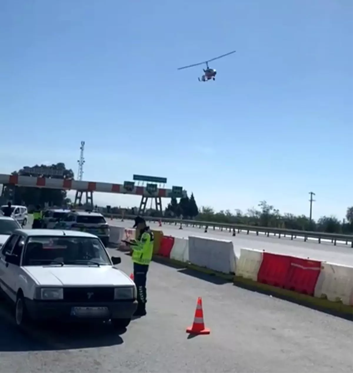Germencik\'te Havadan Trafik Denetimi